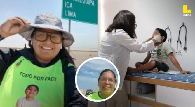 De Tacna a Lima: Madre camina para salvar a su hijo, necesita 4 millones de dólares