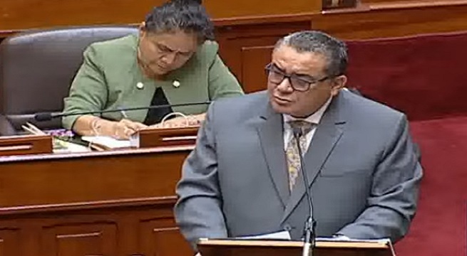 Santiváñez defendió su gestión ante el Congreso: “Las cifras empiezan a mostrar resultados”