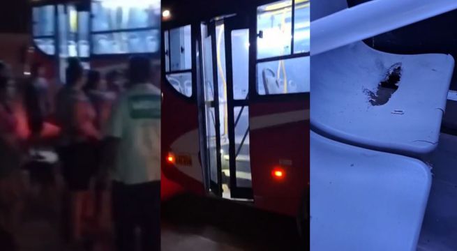 Delincuente se hace pasar por pasajero y detona explosivo en interior de bus: exige S/50 mil