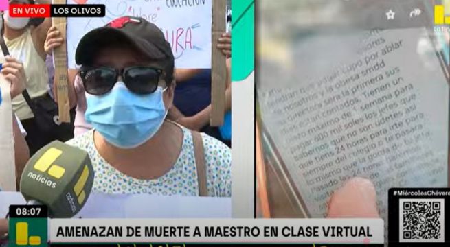 Extorsionadores accedieron a clase virtual: amenazan a profesores con fotos de sus hijos