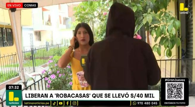 Delincuente ingresa a casa y se lleva S/40 mil, lo capturan y lo liberan: ahora amenaza a la familia