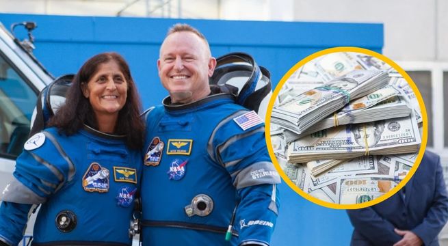 ¿Cuánto ganarán los astronautas que estuvieron varados en el espacio por 9 meses?