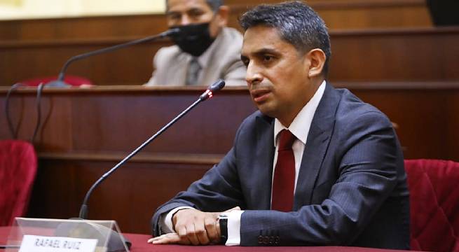 Junta Nacional de Justicia declaró la vacancia de Rafael Ruiz Hidalgo