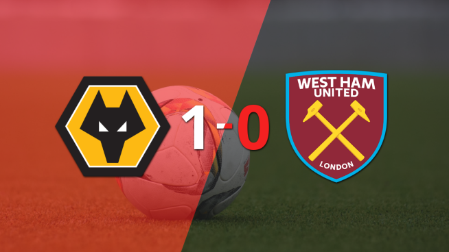 West Ham United no pudo con Wolverhampton y cayó 1-0