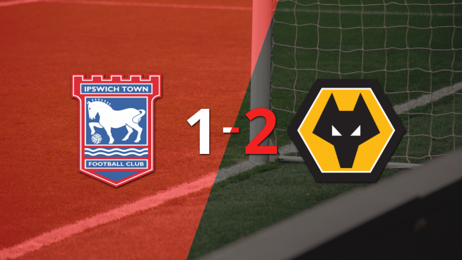 Wolverhampton se impone con remontada 2-1 sobre Ipswich Town