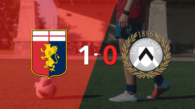 Genoa derrotó 1-0 a Udinese con un gol de Morten Thorsby