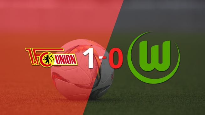 A Unión Berlín le alcanzó con un gol para derrotar a Wolfsburgo en el estadio Stadion An der Alten Forsterei