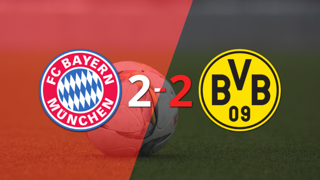 Bayern Múnich y Borussia Dortmund finalizaron 