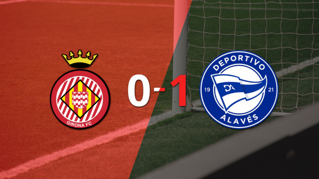 Alavés se quedó con el triunfo 1-0 ante Girona con un gol de Carlos Vicente