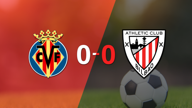 Villarreal y Athletic Bilbao no se hicieron daño y empataron sin goles