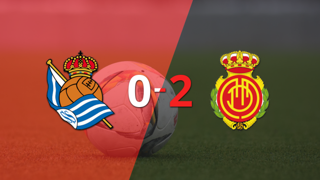 Real Sociedad no pudo ante la contundencia de Mallorca y perdió por 2 a 0