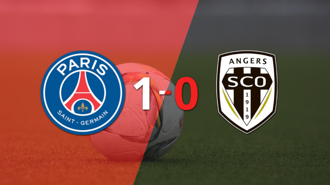 A PSG le alcanzó con un gol para derrotar a Angers en el estadio el Parque de los Príncipes