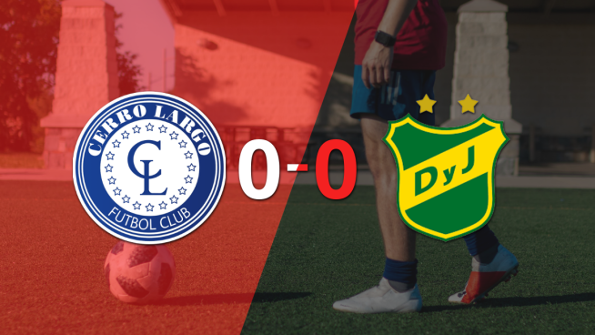 No hubo goles en el empate entre Cerro Largo y Defensa y Justicia