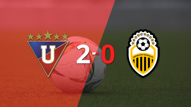 Con dos goles de Alex Arce, Liga de Quito venció a Táchira