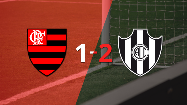 Victoria apretada de Central Córdoba (SE) por 2-1 sobre Flamengo