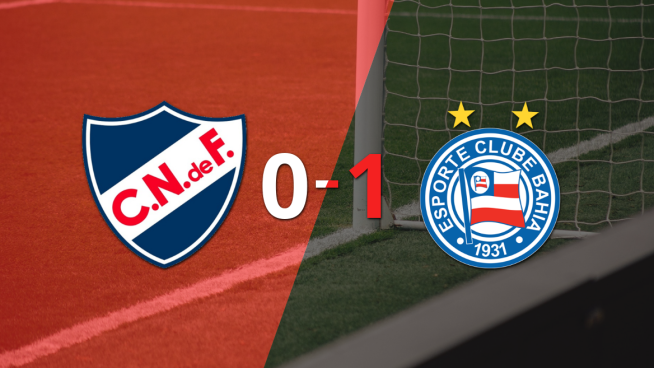 Bahia se quedó con la victoria 1-0 ante Nacional en el estadio Gran Parque Central