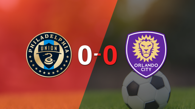 Philadelphia Union y Orlando City SC no se sacaron ventaja y terminaron sin goles