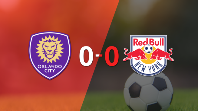 Orlando City SC y New York Red Bulls no se sacaron ventaja y terminaron sin goles