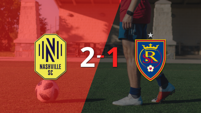 Nashville SC se lo dio vuelta a Real Salt Lake y le ganó 2 a 1 con gol agónico