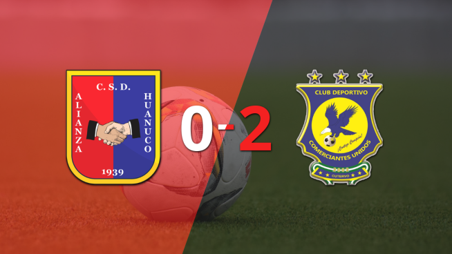 Alianza Universidad no pudo ante la contundencia de Comerciantes Unidos y perdió por 2 a 0