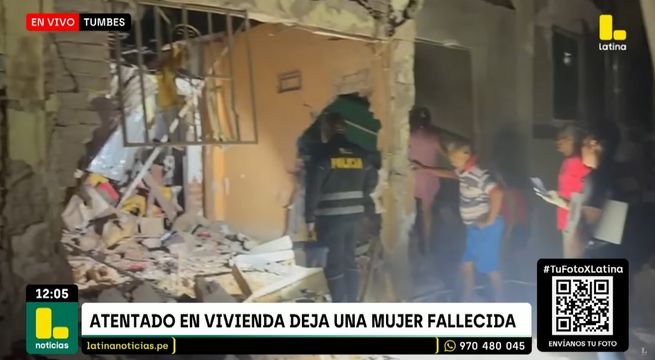 Explosión de dinamita deja un muerto y más de 10 heridos en Tumbes