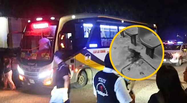 Ataque contra bus de transporte público deja dos heridos en Piura | VIDEO