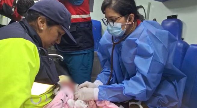 Áncash: rescatan a recién nacida abandonada en la basura