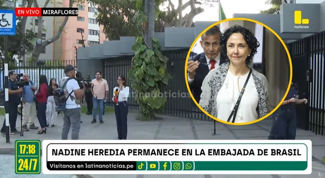 Nadie Heredia se encuentra en la embajada de Brasil tras solicitar asilo diplomático