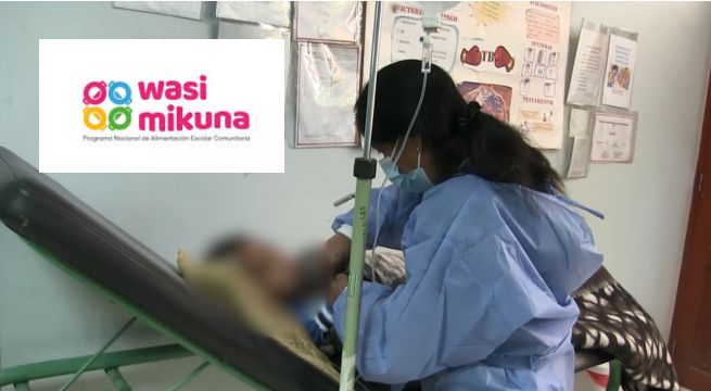 Doce niños terminaron intoxicados luego de comer alimentos de Wasi Mikuna
