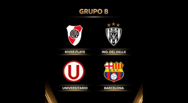 Con Universitario: así marcha la tabla del grupo B de Copa Libertadores
