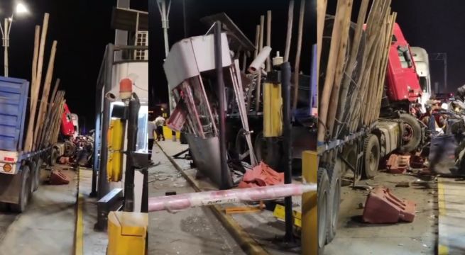 La Libertad: Accidente en peaje de Chicama deja 3 muertos y varios heridos [VIDEO]
