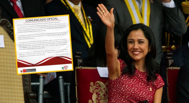 Brasil le otorga el asilo diplomático a Nadine Heredia