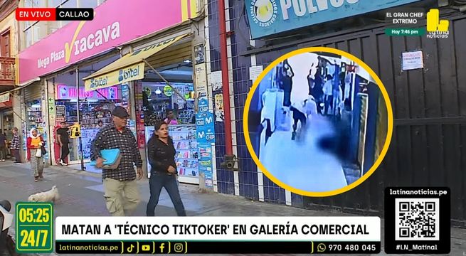Callao: matan a balazos a tiktoker en galería Polvos Chalacos