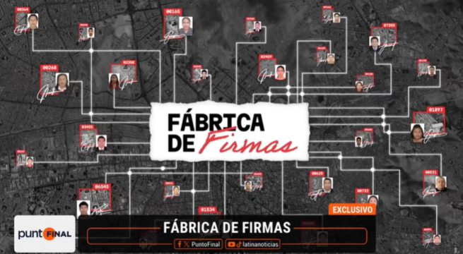 Fábrica de firmas: 30 denuncias contra partidos políticos por falsificación han sido admitidas en el MP