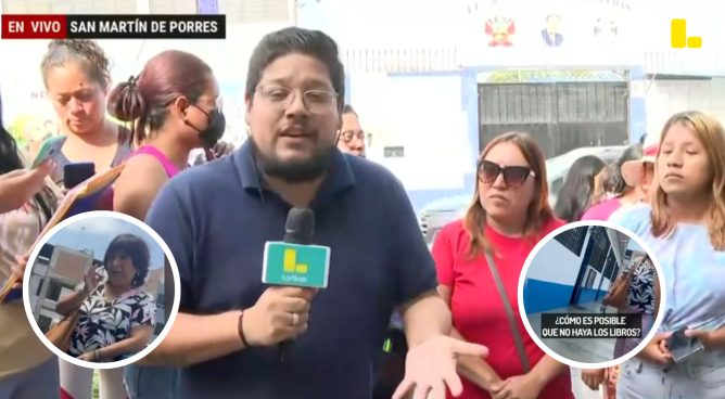 Directora es ACUSADA de SAQUEAR más de 10 mil libros de COLEGIO en San Martín de Porres