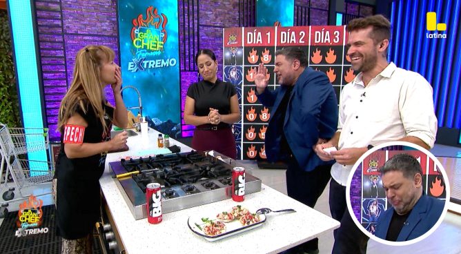 El Gran Chef Famosos: Mazzetti se BURLA del plato de Olenka Zimmermann y Nelly Rossinelli lo confirma: “ESTÁ HORRIBLE”