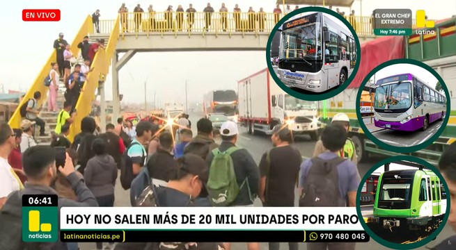 Paro de transportistas: estos son los horarios del Metropolitano, corredores y líneas del Metro