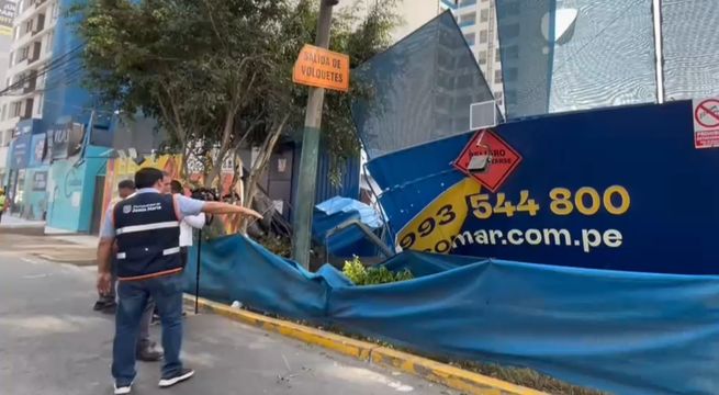 Jesús María: caída de grúa en obra de construcción deja un muerto