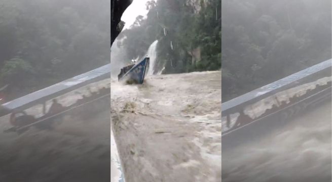 Cusco: una persona fallecida dejó naufragio de una embarcación en el Pongo de Mainique