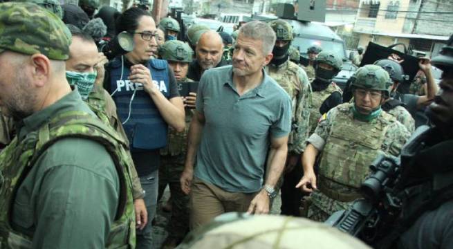 Ecuador recibirá esta semana ayuda de EE.UU. para enfrentar a bandas criminales