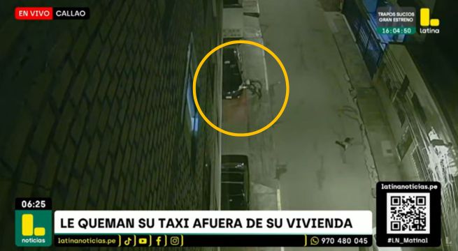 Incendian auto de taxista afuera de su casa: víctima sospecha de familiar por problemas de herencia