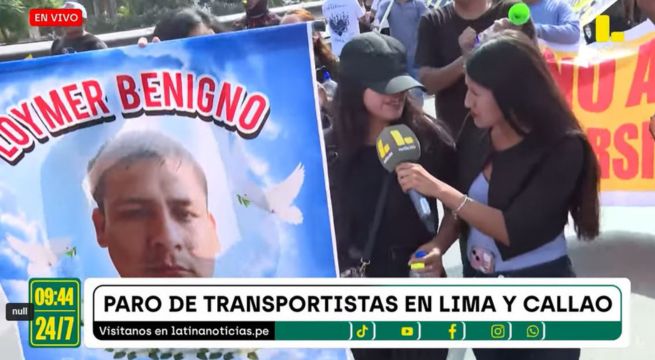 Esposa de chofer asesinado de ‘El Chino’ se quiebra EN VIVO al exigir justicia
