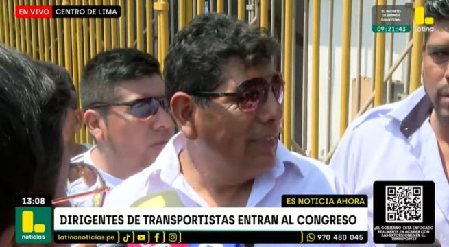 Paro de transportistas EN VIVO: choferes llegaron a exteriores de  Congreso