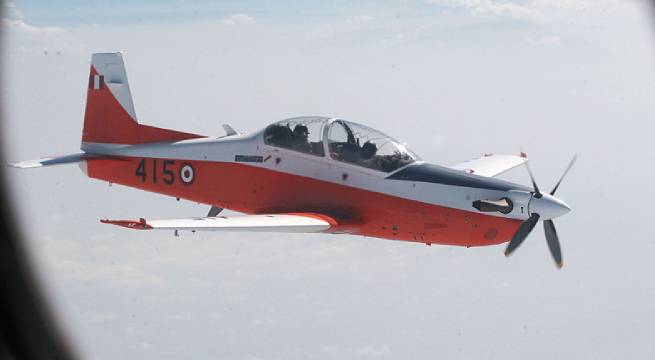 Aeronave de la FAP se perdió cuando sobrevolaba el mar de Pisco