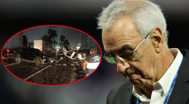 Jorge Fossati sufre accidente automovilístico tras salir de Campo Mar