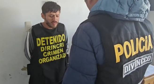 Así fue capturado ‘El Italiano’, sicario que mató al cantante Paul Flores ‘Russo’ | VIDEO