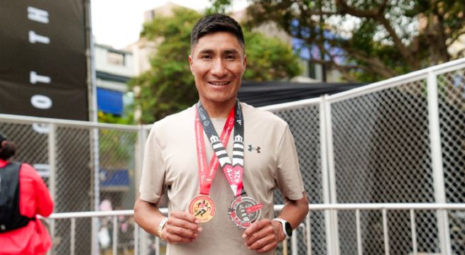 Walter Nina fue el mejor atleta peruano en la maratón de Lima 42K