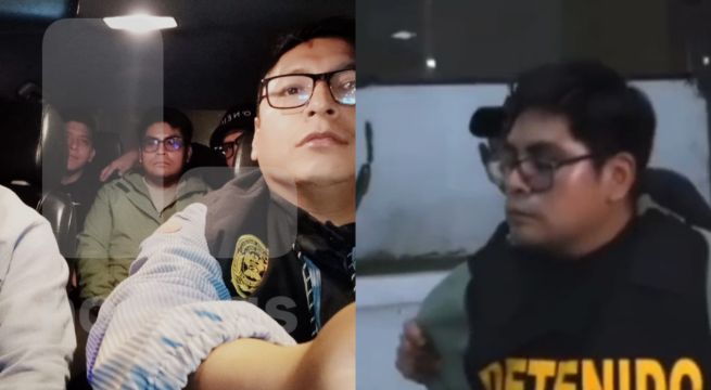 Así fue el traslado del técnico de internet implicado en muerte de mujer en San Bartolo | VIDEO