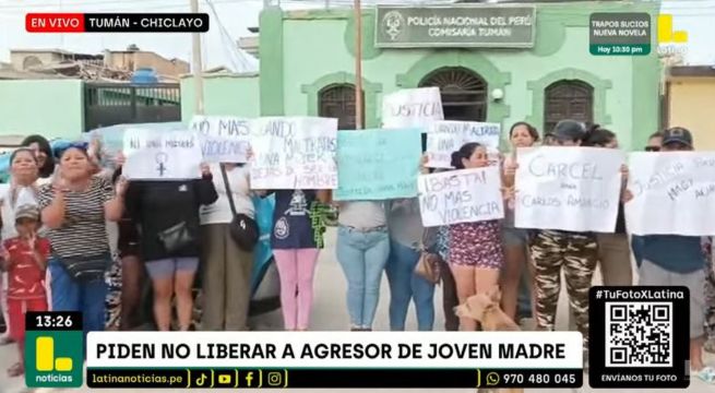 Hombre golpea brutalmente a madre de su hija: vecinos grabaron ataque para exigir justicia