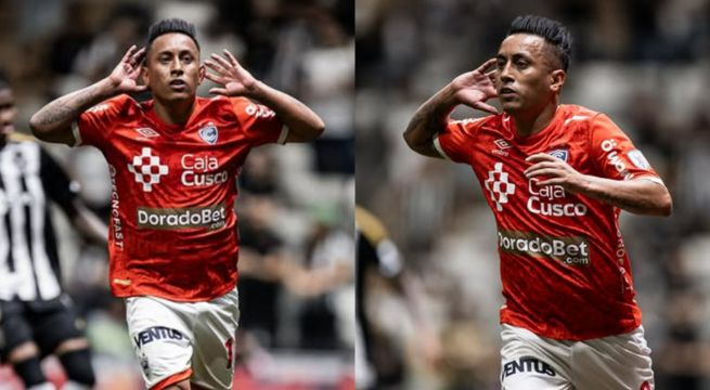 Así reaccionó Conmebol tras gol anotado por Christian Cueva en el Cienciano vs. Atlético Mineiro